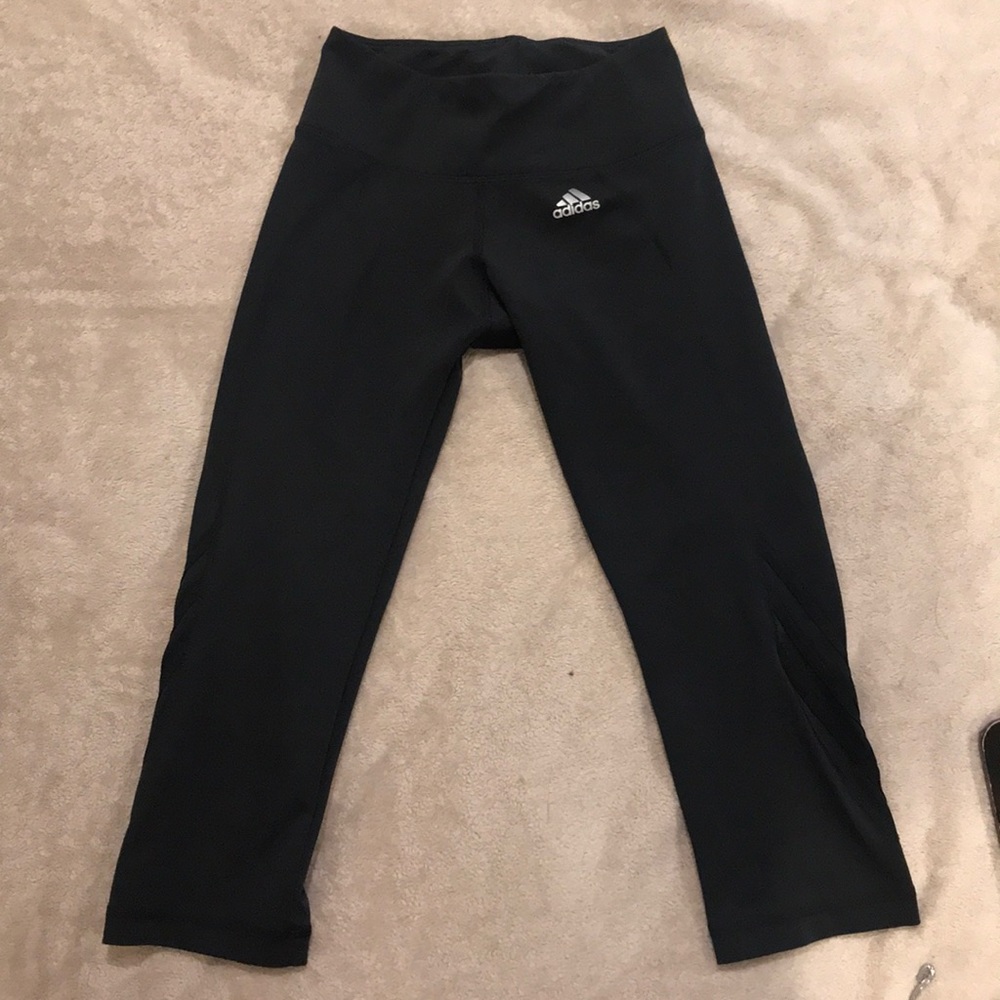 Black adidas cycling pants